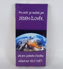 okolda s npisem 100g - Pro svt jsi mon jen jeden lovk