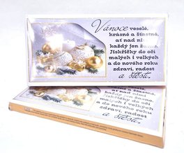 okolda s npisem 100g - Vnoce vesel, krsn a astn - Ozdoby