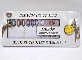 Drkov karta MILIN - Nevm co Ti dt - Tak si to kup sama!!!