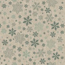 Ubrousky paprov s potiskem 33x33cm - Snowflakes pattern