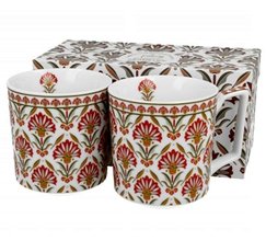 CARNATIO - Sada 2ks hrnek rovn porcelnov 400ml v boxu