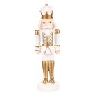 Louskek (Nutcracker) figurka na postaven, polyresin, barva blozlat