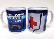 Porcelnov hrnek s celo obtiskem - PP pi alergii na fa