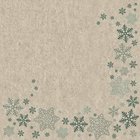 Ubrousky paprov s potiskem 33x33cm - Snowflakes