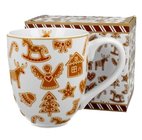 GINGERBREAD - Porcelnov hrnek maxi 1000ml v boxu