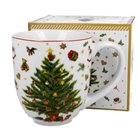 CHRISTMAS TREE - Porcelnov hrnek maxi 1000ml v boxu