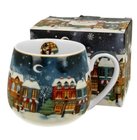 CHRISTMAS CITY - Porcelnov hrnek barylka 430ml v boxu